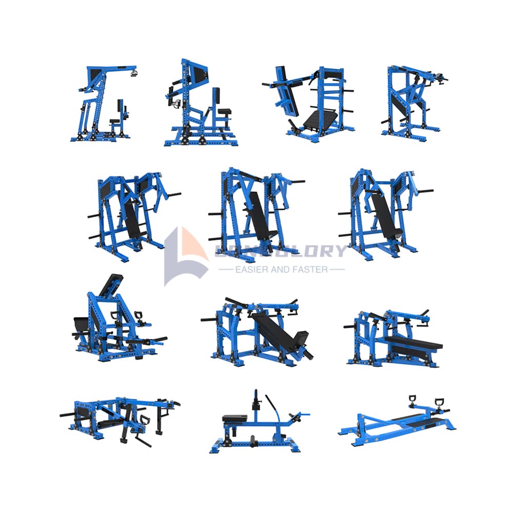 Фитнес машина за сквотови со нишало